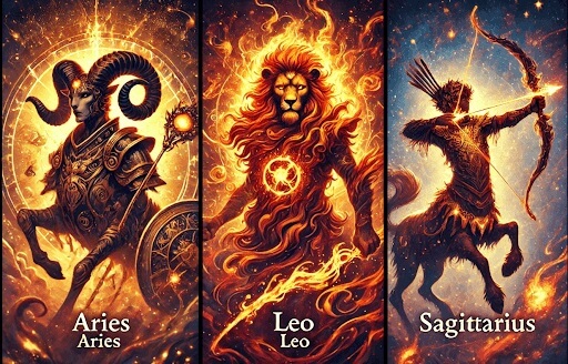 Fire zodiac signs