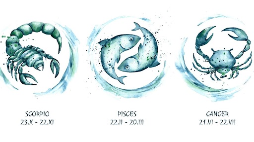 Water zodiac signs